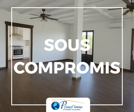 SAINT-JOSEPH/CASE DE CHARME PLAIN-PIED - 760m2 TERRAIN