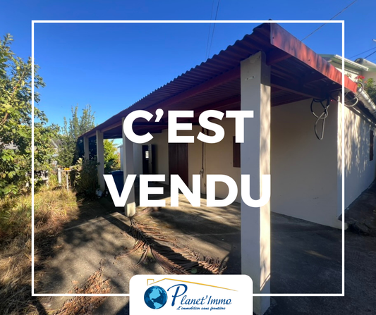 LA CHALOUPE SAINT-LEU / MAISON CRÉOLE 3 PIECES