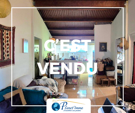 SAINT-LOUIS/ CASE CREOLE 90m2 - 1809m2 TERRAIN