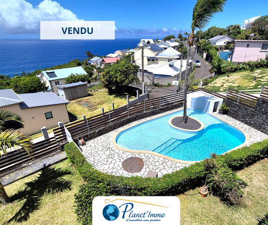 PETITE-ILE/APPARTEMENT DE STANDING AVEC VUE INCROYABLE SUR L'OCEAN