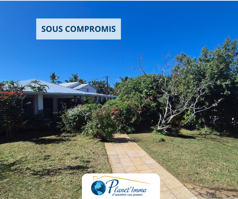 SAINT-JOSEPH/CASE DE CHARME PLAIN-PIED - 760m2 TERRAIN