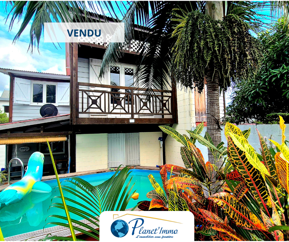 SAINT-PIERRE/MAISON CREOLE 93 M2