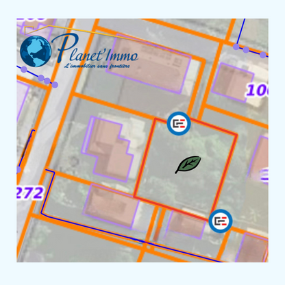 SAINT-JOSEPH/ Superbe terrain de 489M2 QUARTIER LES JACQUES